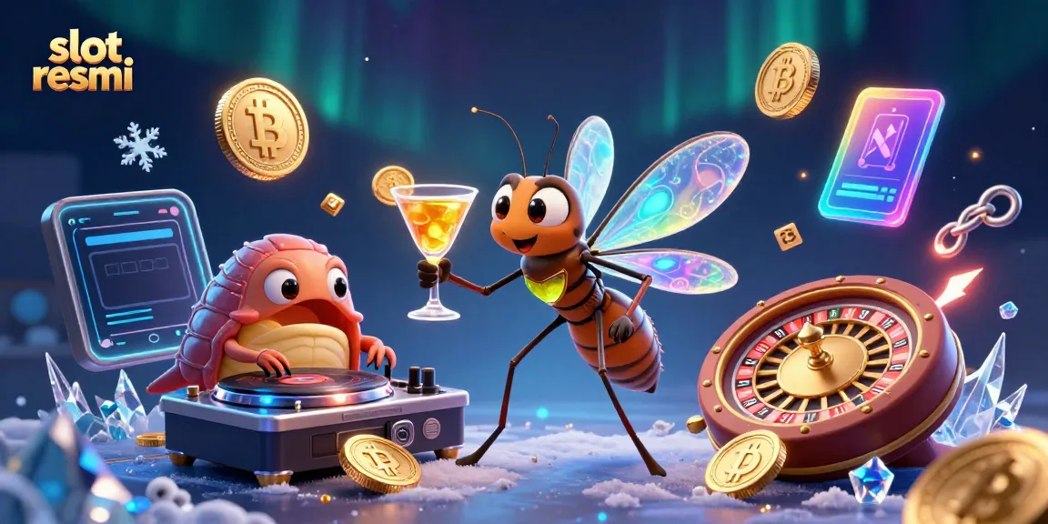 Engage with slot resmi games featuring vibrant casino elements and crypto themes.
